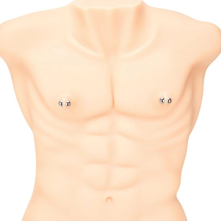 Kulki magnetyczne Prowler RED 4 pary, intensywne działanie, dwa rozmiary