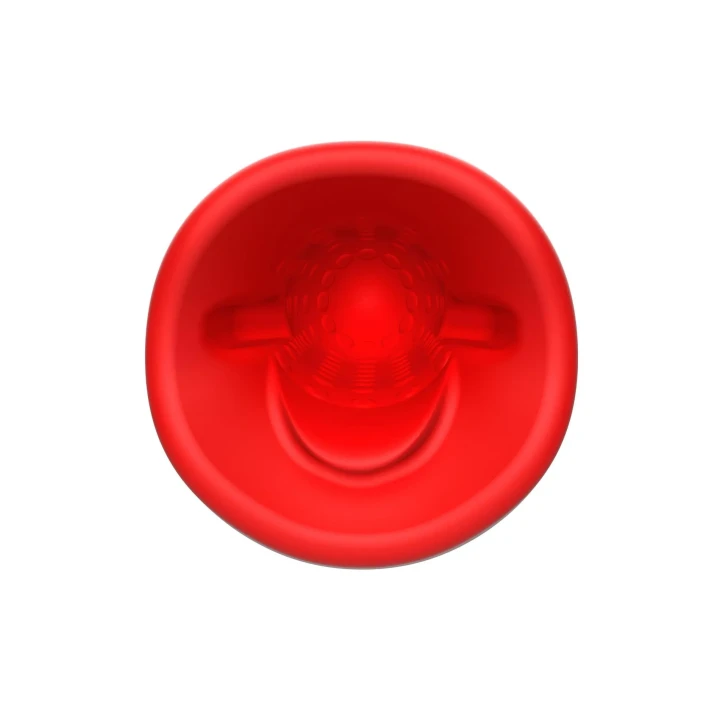 Masturbator Beaded Tongue Fusion X - Wibracje, Tryb podgrzewania, IPX6 Waterproof