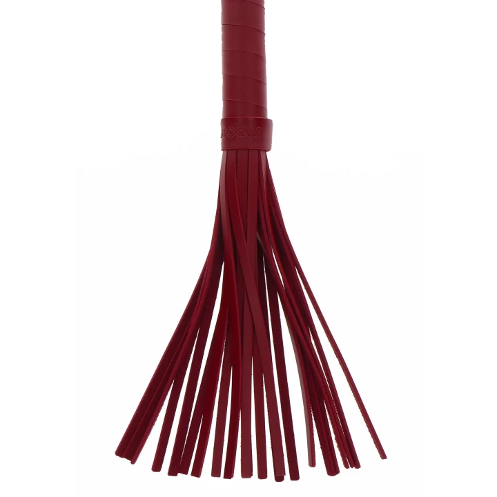 Pejcz TABOOM Bondage - Mały, z PU Leather, długość 33.5 cm, metal bez niklu