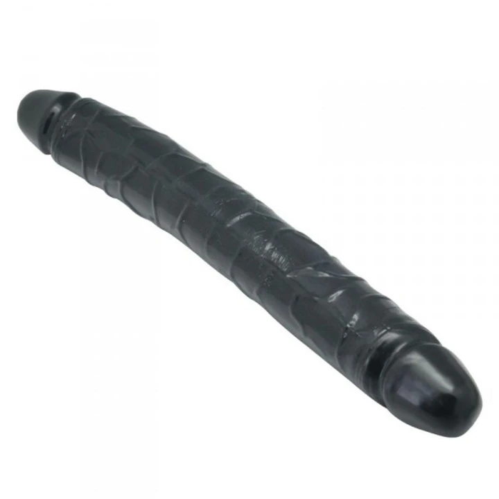Dildo z podwójnym końcem Toyz4Lovers, materiał TPE, długość 33 cm, średnica 4 cm