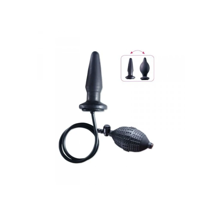 Nadmuchiwana wtyczka analna Toyz4Lovers, rozmiar M, wodoodporna, bez ftalanów