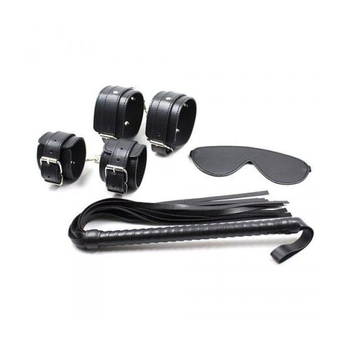 Zestaw Bondage dla Początkujących Toys4Lovers - Maski, Kajdanki, Bat