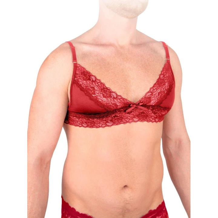 Pas do pończoch Garter Set Prowler Large, Koronka, Regulowane Paski, Zmysłowy Styl Męski