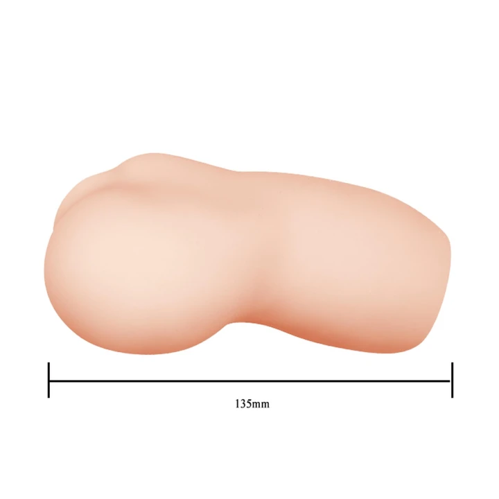 Masturbator CRRZY BULL- HELEN, Wibrujący, Materiał TPR, Ultra Realistyczny