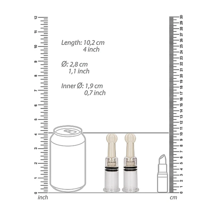 Kubki do Sutków - Transparentne, Małe, Łatwe w Użyciu, Kompatybilne z Lubrykantami