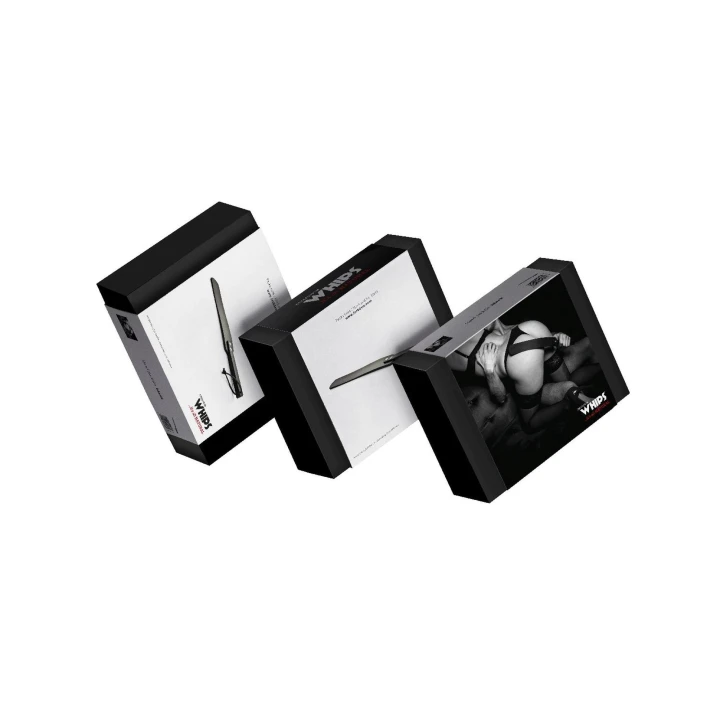 Packa skórzana XL Pejcz-WHIPS, długość 44 cm, naturalna skóra, ręczne wykonanie