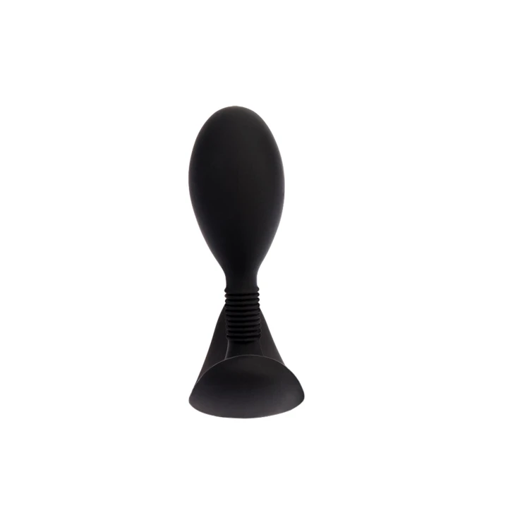 Plug analny Anal Play S – Nylon, silikon, metal, 8.6 cm długości, ergonomiczny kształt