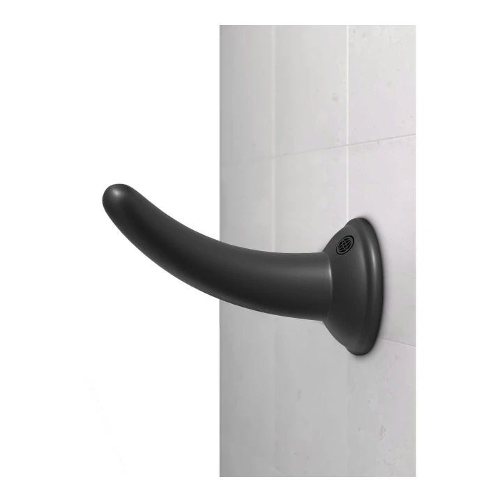 Dildo Anal Fantasy Collection, smukły, regulowane paski, czarny