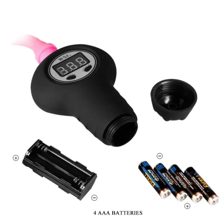 Laktator elektroniczny BAILE - silikon, mocne ssanie, zasilanie 3 bateriami AAA