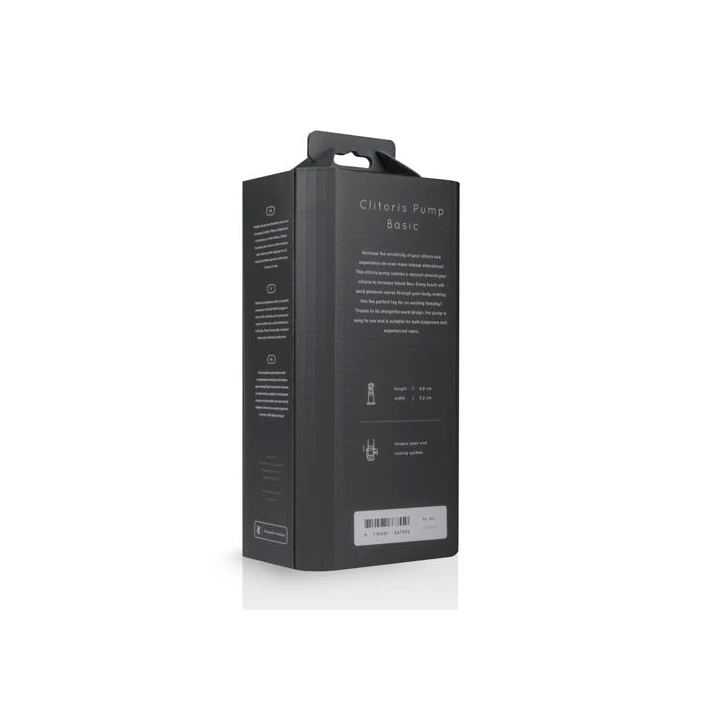 Pompka do łechtaczki SAIZ - Silikon, Przezroczysta, Wzrost wrażliwości