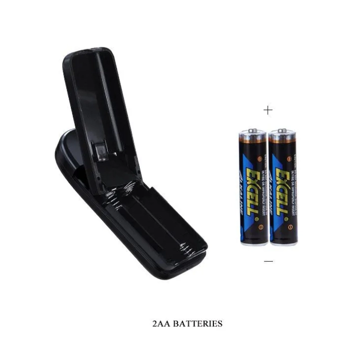 Dildo BAILE - Vibrator Hollow Strap-on, 15cm, Multispeed, Pilot zdalny