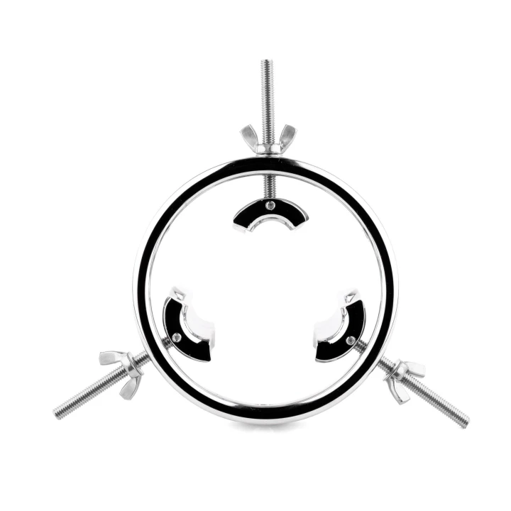 Metalowy rozpieracz analny Fetish Series — mechanizm regulacji, średnica 4/10 cm