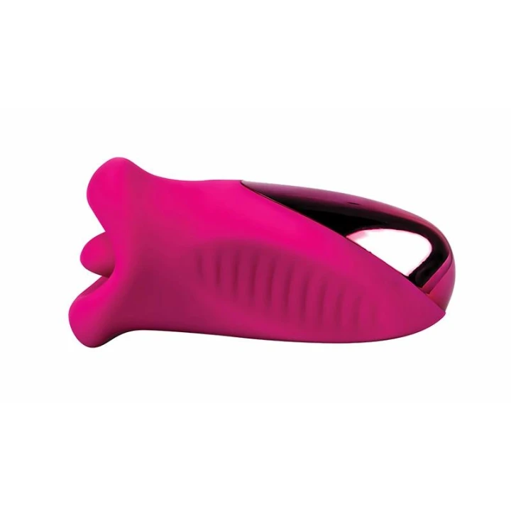 Stymulator oralny Mnemosyne – silikonowy, wodoodporny, 10 trybów wibracji i ruchu