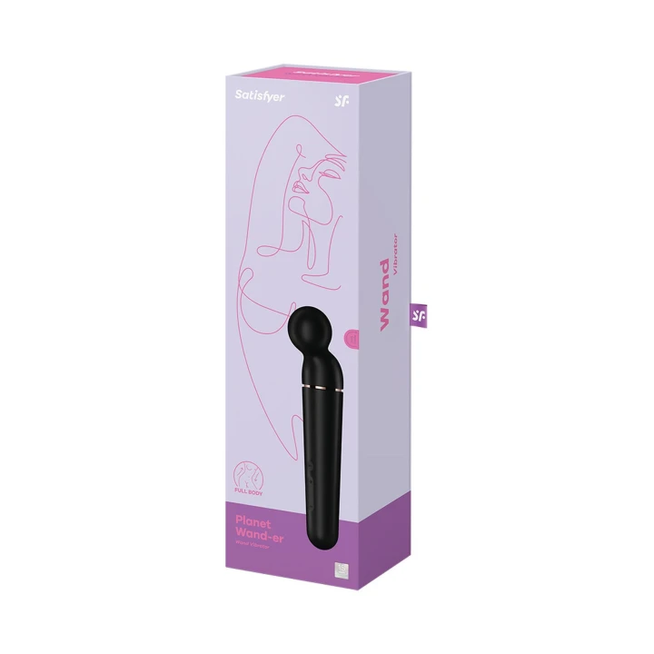 Masażer całego ciała Satisfyer Planet Wand-er XXL, silikon, 60 kombinacji wibracji, IPX7