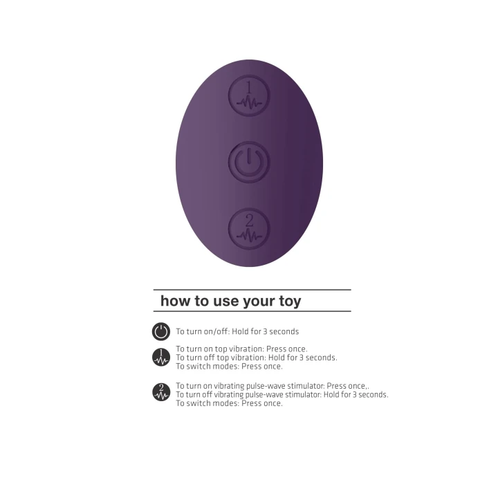 Wibrator wielofunkcyjny Enora - silikonowy, ładowany, wodoodporny, 10 trybów