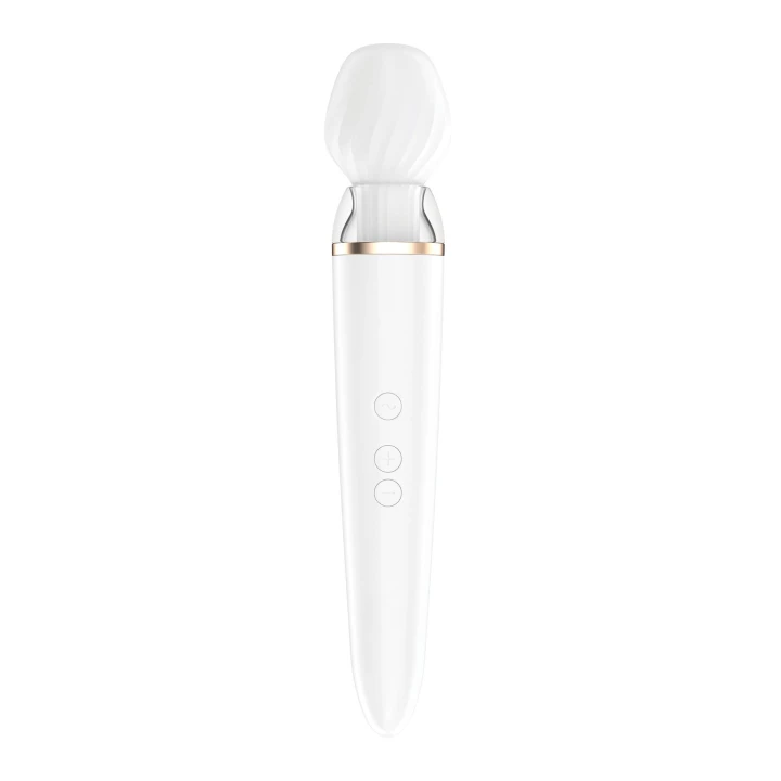 Wibrator podwójny Satisfyer - zdalne sterowanie, wodoodporność IPX7, tryb szeptu