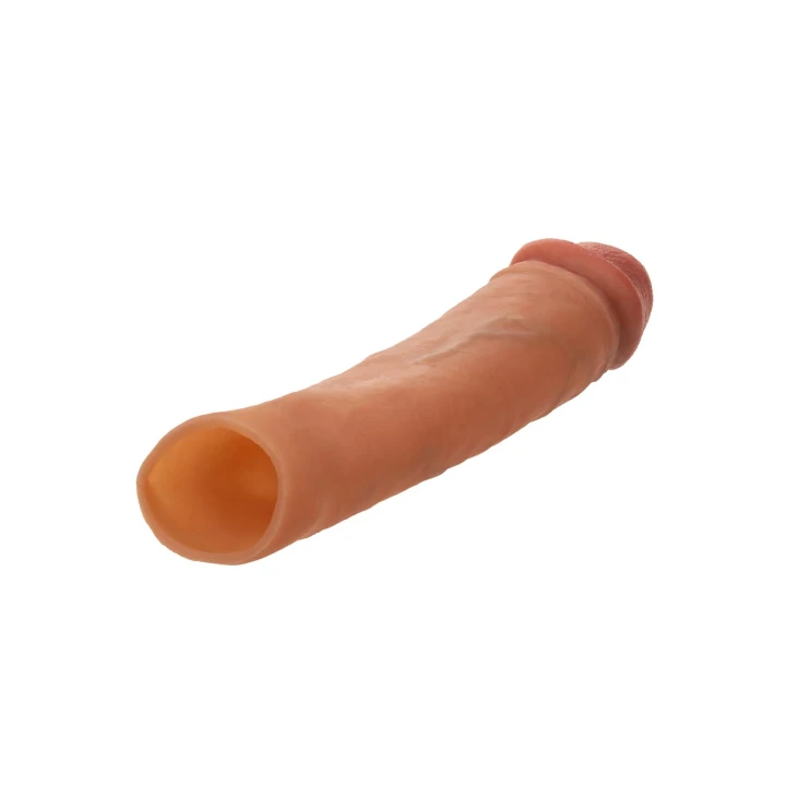 Przedłużacz Penisa Silikonowy – System 20,25 cm, Elastyczny, Wodoodporny, Pojemność 3,3 cm