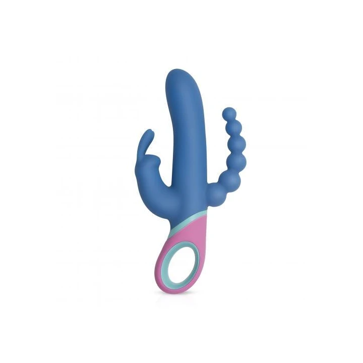 Wibrator podwójny Vice - 13 wibracji, 12 rotacji, wodoodporny IPX6