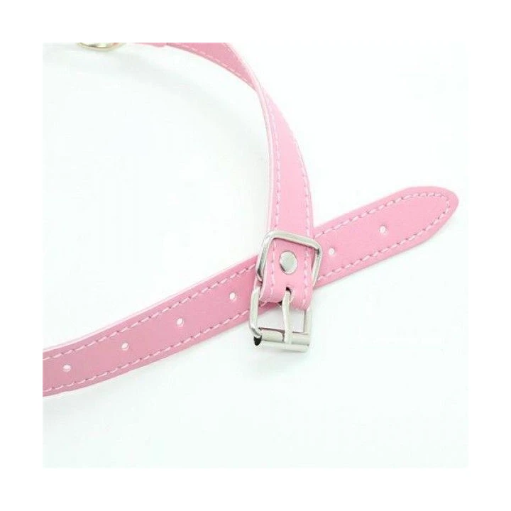 Knebel z otworami do oddychania Toyz4Lovers - Fetyszyczne Akcesorium w Kolorze Różowym