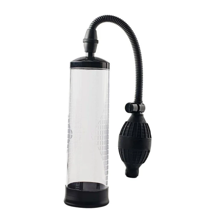 pompka próżniowa RAMROD CLASSIC, ABS/TPE, przezroczysty cylinder 20 cm, ręczna obsługa