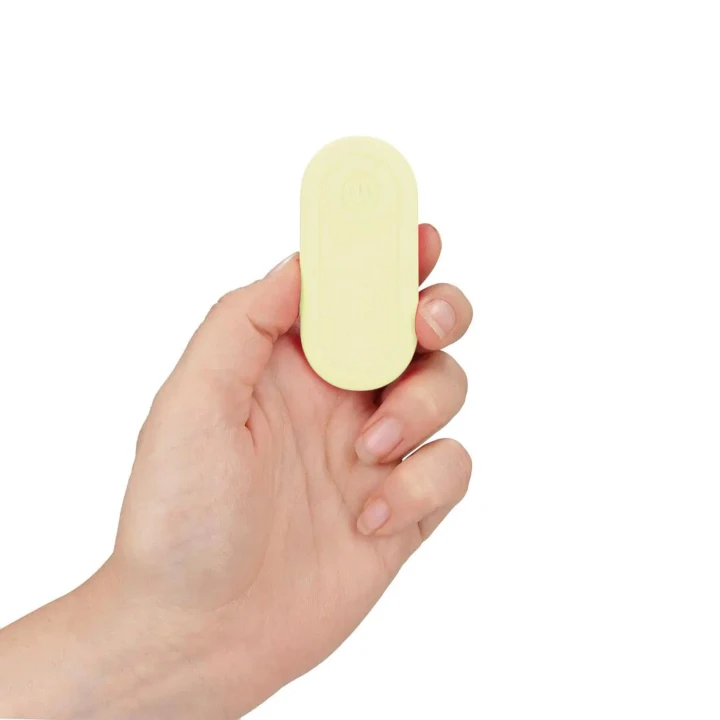 Masażer punktu G Loveline z pilotem, silnik F1, 10 trybów wibracji, żółty