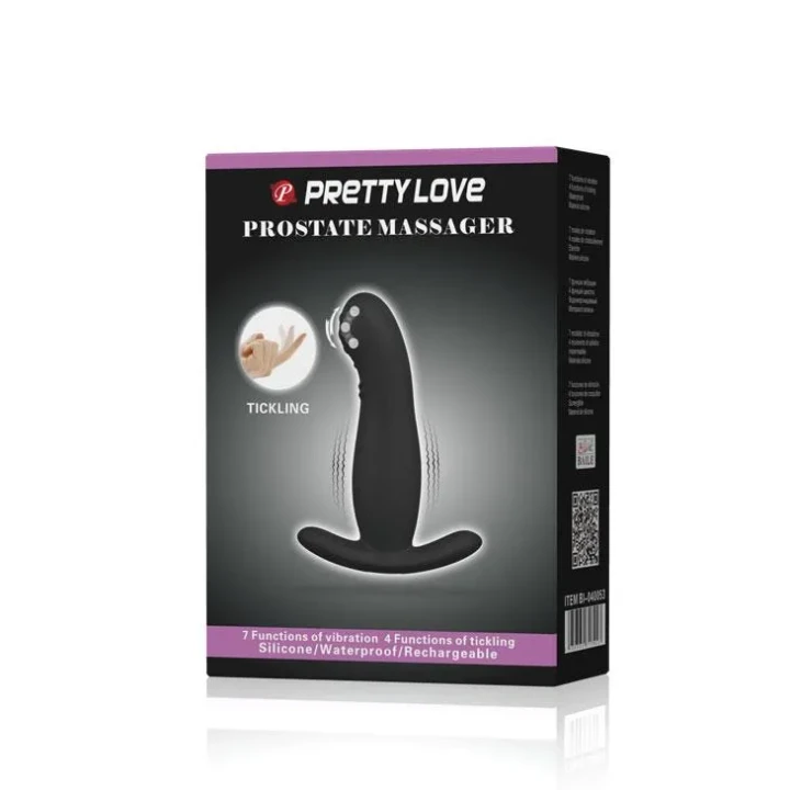 Masażer prostaty PRETTY LOVE - 4 tryby stymulacji, 7 funkcji wibracji, USB