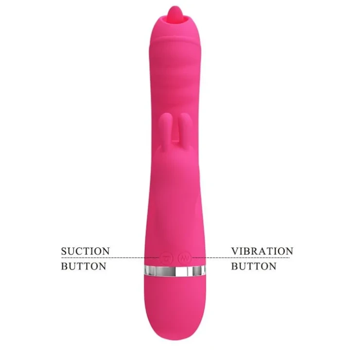 Stymulator łechtaczki PRETTY LOVE - PHOENIX, 7 funkcji wibracji, 4 funkcje stymulacji