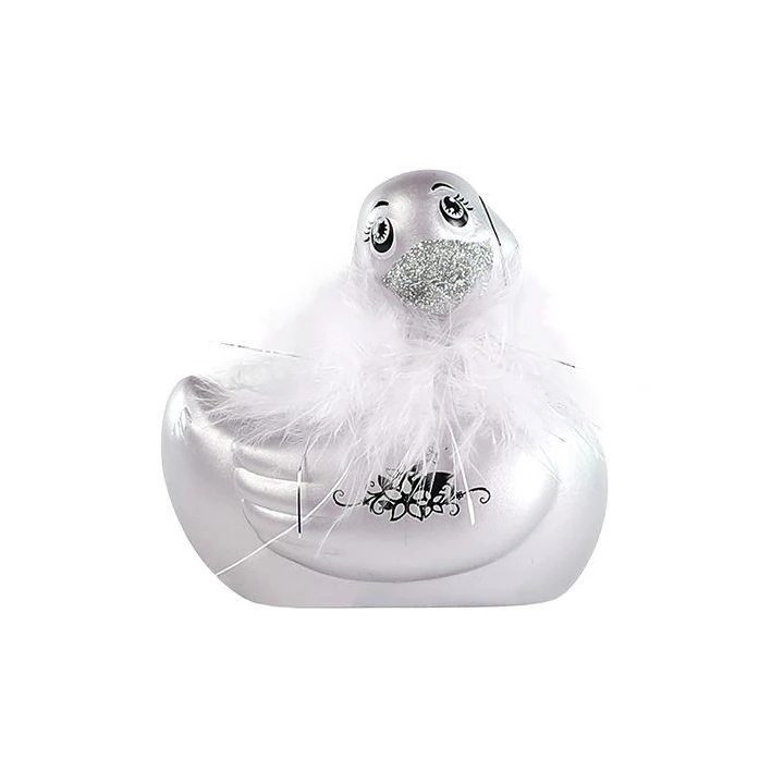 Masażer do ciała I Rub My Duckie 2.0 | Wodoodporny, 7 trybów wibracji, kryształ Swarovski