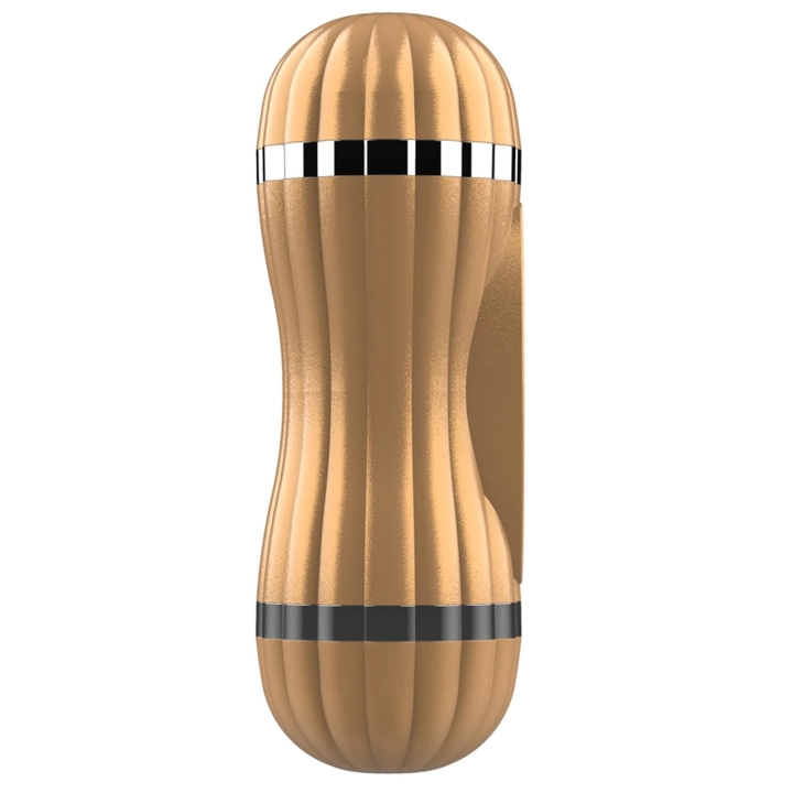 Masturbator Bevis – 36 trybów, 2 silniki, USB, TPE (22 cm, Ø7 cm)