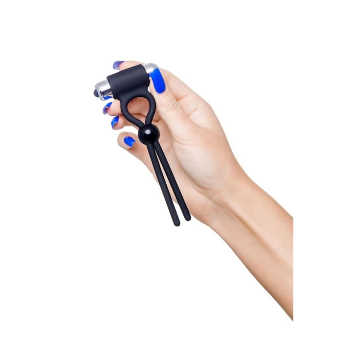 Lasso zaciskowe, A-Toys, regulowane ciśnienie, wibrująca nakładka, 14 cm