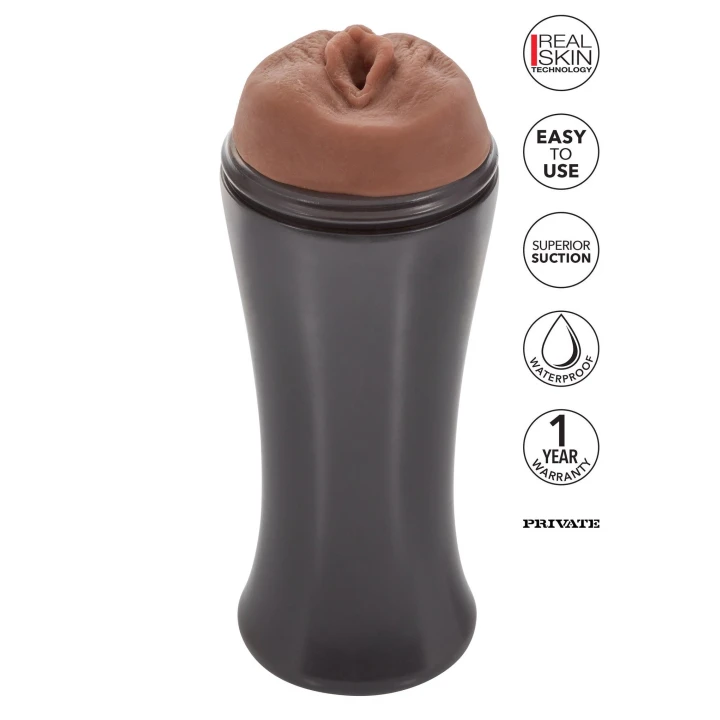 Masturbator podróżny Private Sexy Sista, wodoodporny, z realistyczną teksturą