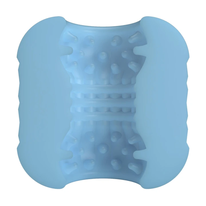 Masturbator dwustronny PRETTY LOVE Cole - elastyczne wypustki, wodoodporny, kompaktowy