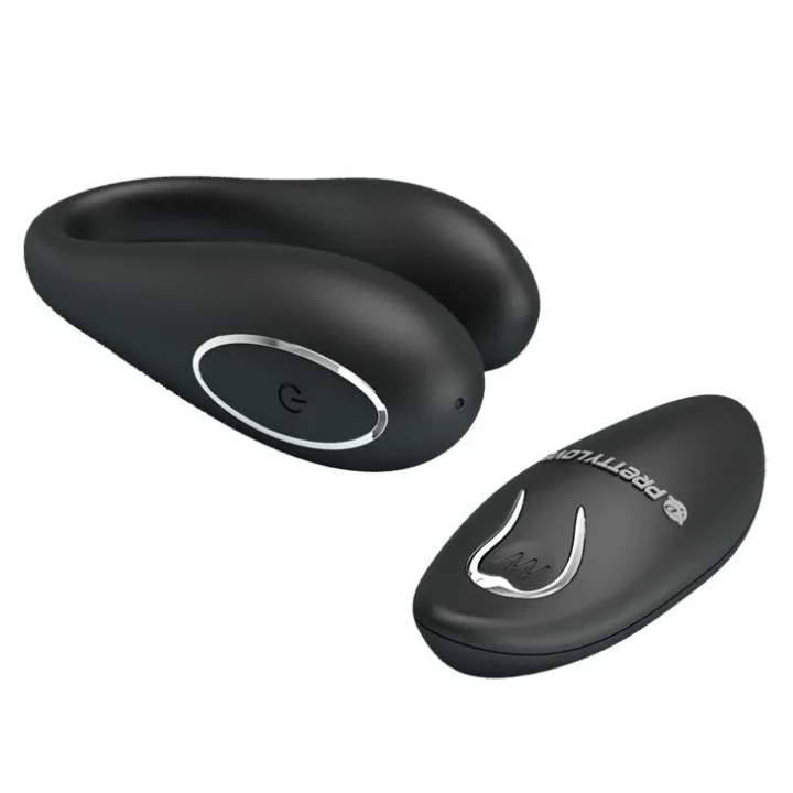 Wibrator łechtaczkowy PRETTY LOVE - ALGERNON, 12 funkcji, ładowany USB, pilot w zestawie
