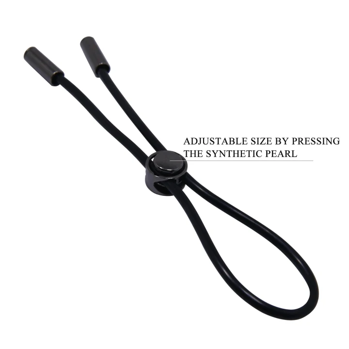 Pierścień erekcyjny z regulacją - PRETTY LOVE, silikonowy, komfortowy, stymulujący