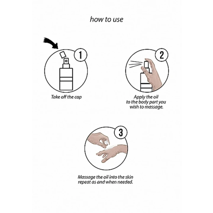 Olejek do masażu Cannabis – 100ml, łagodny dla skóry, nawilżający, relaksujący