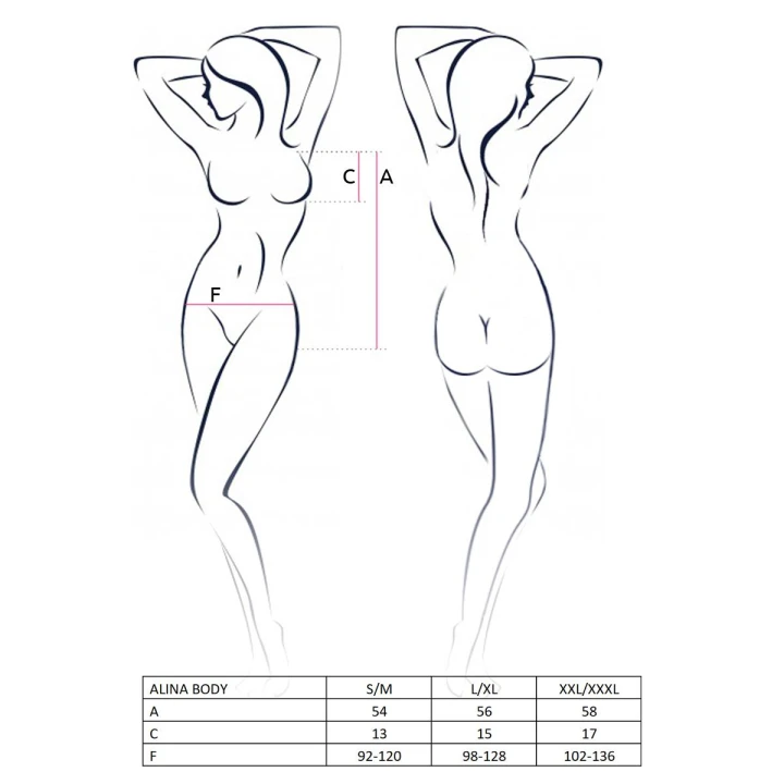 Body czarne L/XL CASMIR - mikrofibra, koronka, fiszbiny, regulowane ramiączka