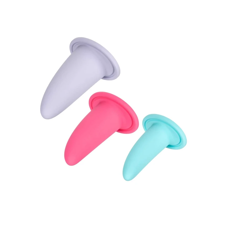 Wziernik silikonowy, She-ology, 3 szt., ergonomiczny, wodoodporny, hypoalergiczny