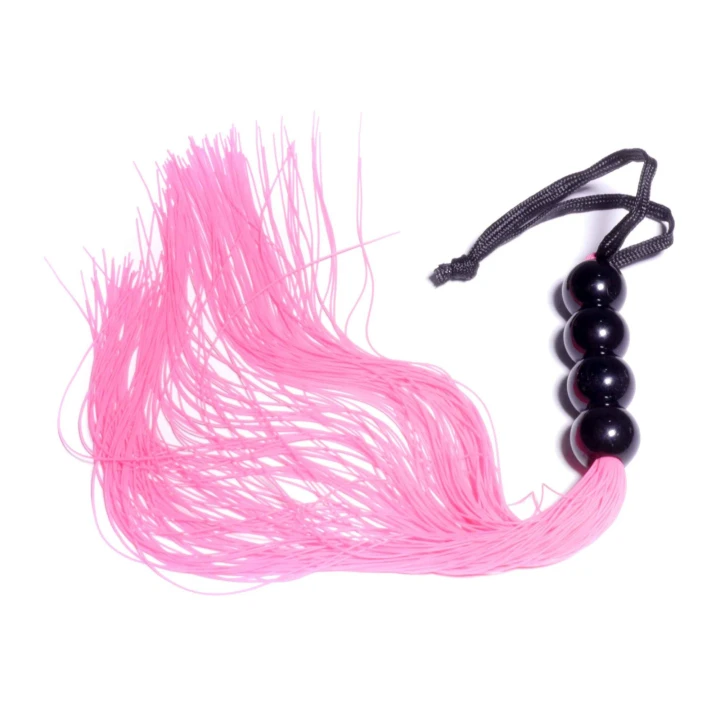 Pejcz silikonowy 37 cm - B-Series, wodoodporny, mocny, różowy