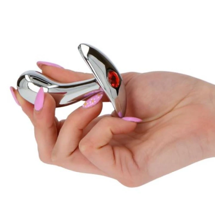 Wtyczka analna metalowa, seria Wacky Sailor, długość 7,9 cm, średnica 2,1 cm