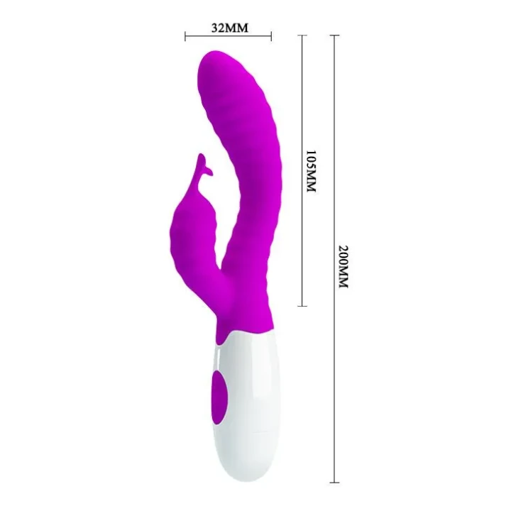Wibrator G-spot PRETTY LOVE - HYMAN, 30 funkcji wibracji, silikon, intensywna stymulacja