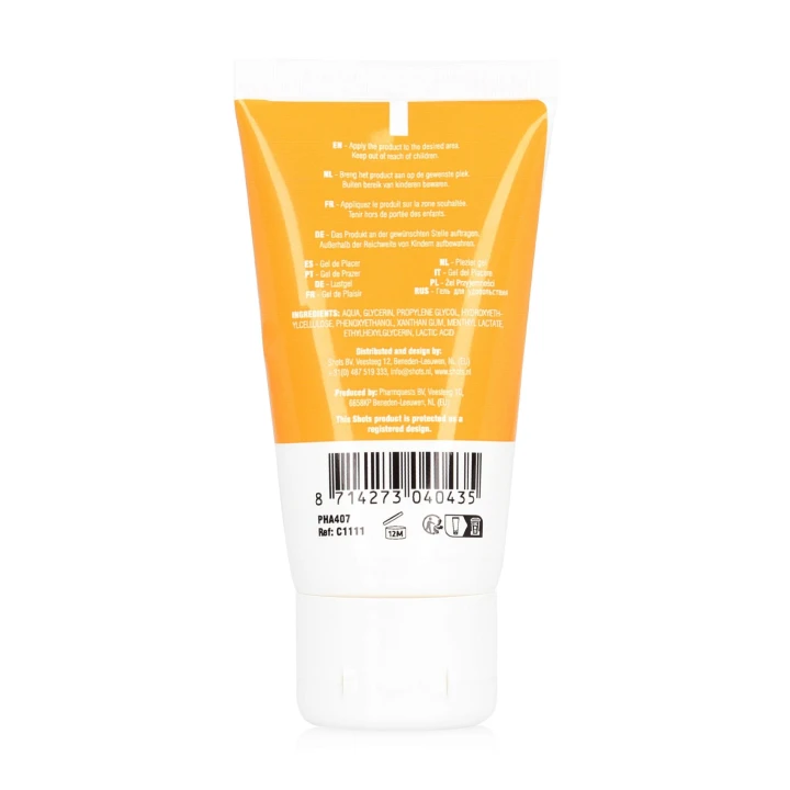 Żel intymny - Pleasure Gel 50 ml, jedwabisty, długotrwały, bezpieczny dla ciała