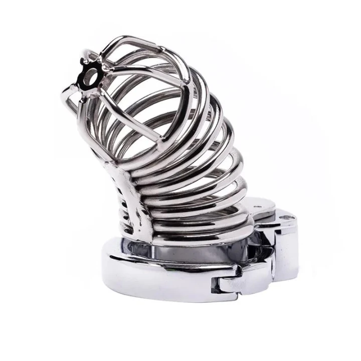 Klatka na penisa Stainless Steel – Advanced Locking, trwała stal nierdzewna, kompaktowa
