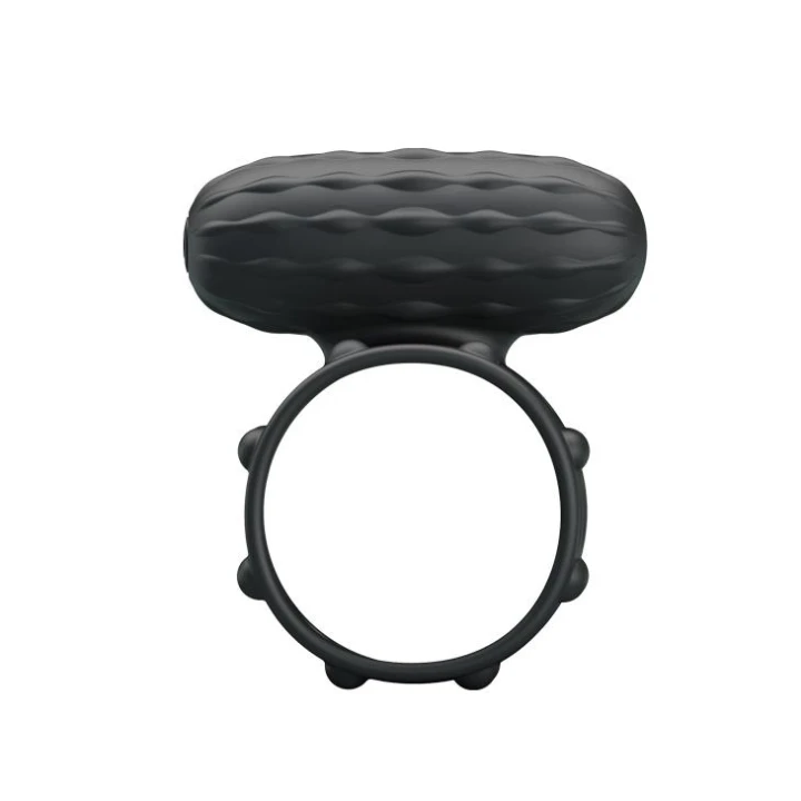 Pierscień wibrujący do penisa PRETTY LOVE - elastyczny silikon, stymulacja łechtaczki