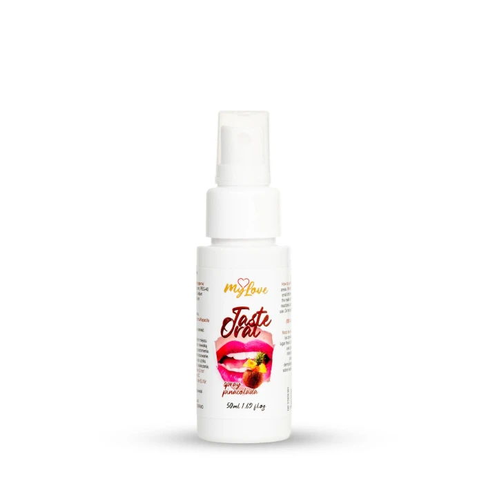 Spray oralny MyLove Taste 50ml - Pinacolada, intensywny smak, nawilżający efekt