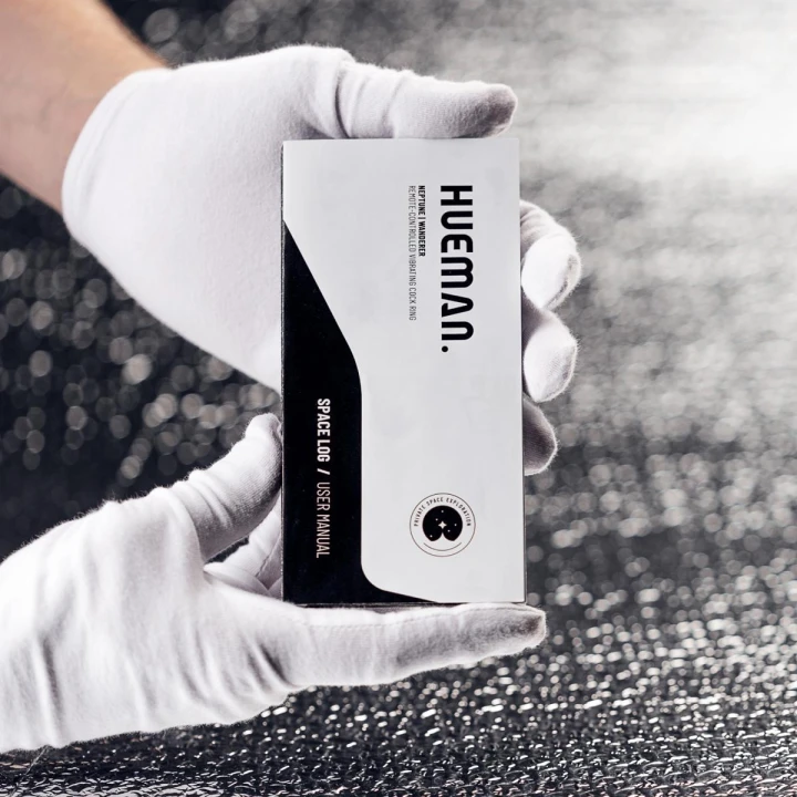 Korek analny Hueman Meteoroid z obrotowymi koralikami, 10 prędkości, bezprzewodowy pilot