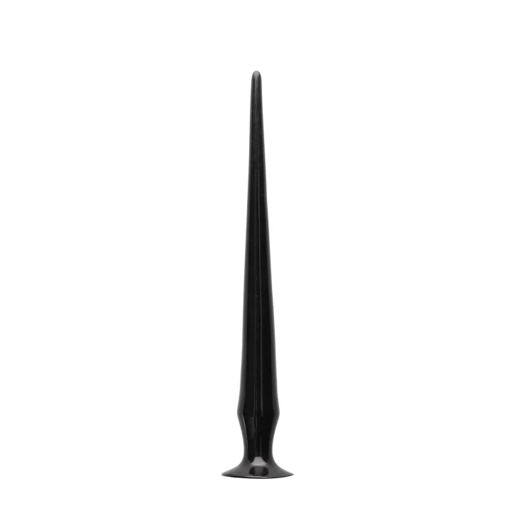 Dildo kolczaste PVC - 42 cm długości, średnica od 1,2 do 4 cm, wodoodporne
