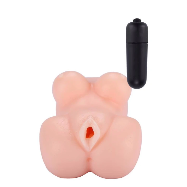 Masturbator TPE Lisa - Wibrujący, Wodoodporny, Elastyczny Wlot