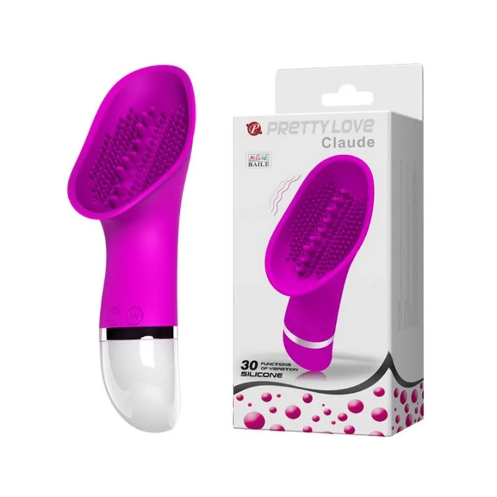 Stymulator łechtaczki PRETTY LOVE - CLAUDE, 30 funkcji, silikon medyczny, wodoodporny