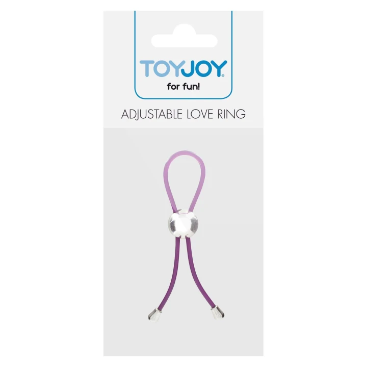 Pierścień regulowany z PVC - Fioletowy, Elastyczny, Wodoodporny
