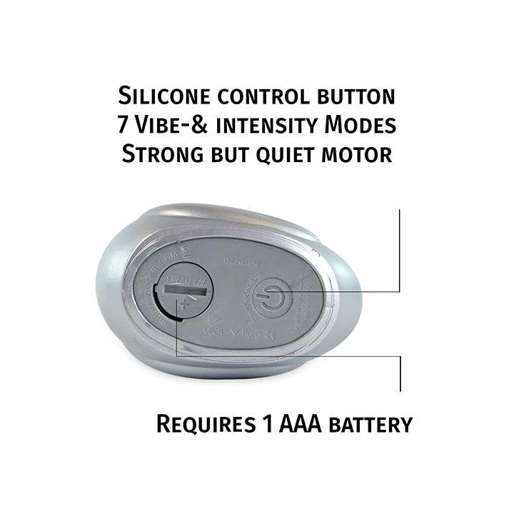 Masażer do ciała I Rub My Duckie 2.0 | Wodoodporny, 7 trybów wibracji, kryształ Swarovski